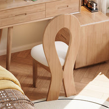 Load image into Gallery viewer, Premium Solid Wood Vanity Stool