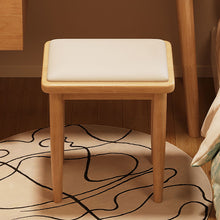 Load image into Gallery viewer, Classic Solid Wood Makeup Bench