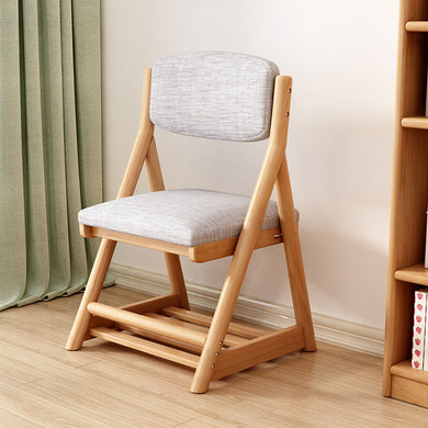 LuxeJunior Kids Height-Adjustable Wooden Chair
