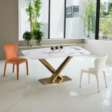 Load image into Gallery viewer, Golden Horizon Sintered Stone Table - Mr Nanyang