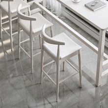 Load image into Gallery viewer, Nordic Loft Solid Wood Barstool