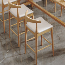 Load image into Gallery viewer, NordicLoft Solid Wood Bar Stool