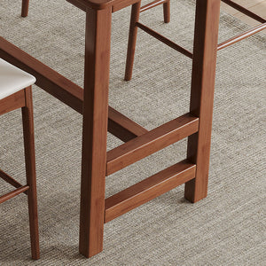 Nordic Loft Solid Wood Bar Table