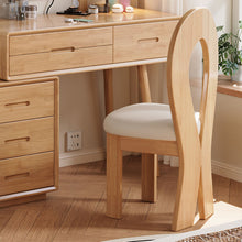 Load image into Gallery viewer, Premium Solid Wood Vanity Stool