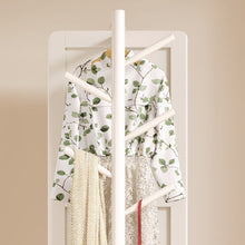 Load image into Gallery viewer, Standing_Mirror_Clothes_Rack_with_Hooks