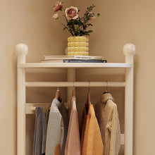 Load image into Gallery viewer, Corner Clothes Rack - Solid Wood Triangle Hanging Organiser