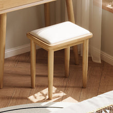 Load image into Gallery viewer, Classic Solid Wood Makeup Bench