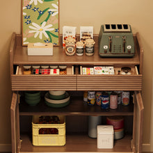 Load image into Gallery viewer, Scandinavian Solid Wood Compact Sideboard Cabinet