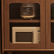 Load image into Gallery viewer, Scandinavian Solid Wood Compact Sideboard Cabinet
