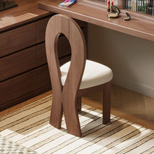 Load image into Gallery viewer, Premium Solid Wood Vanity Stool