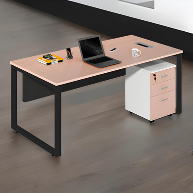Compact Study Table with Drawer Pedestal - Mr Nanyang
