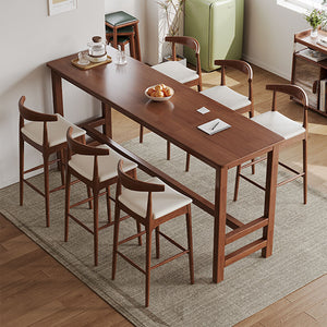 Nordic Loft Solid Wood Bar Table