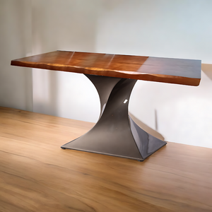 Aria Solid Wood Fusion Table - Mr Nanyang