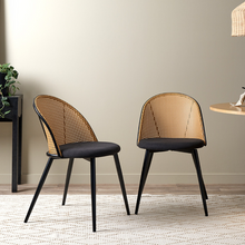 Load image into Gallery viewer, Lizzy Rattan Fusion Dining Chair - Mr Nanyang