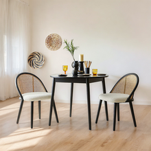 Load image into Gallery viewer, Lula Teak and Rattan Dining Chair - Mr Nanyang