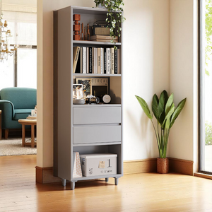 Modular Solid Wood Bookcase & Bookshelf Collection - Mr Nanyang