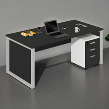 Load image into Gallery viewer, Durable Study Table with Drawer Pedestal - Mr Nanyang