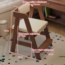 Load image into Gallery viewer, SmartHeight Adjustable Kids Study Chair | Solid Wood