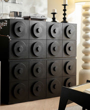 Load image into Gallery viewer, Carmen Spiral Modular Sideboard –Stackable Solid Wood Storage Cabinet