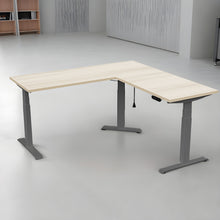 Load image into Gallery viewer, ErgoFlex Adjustable L-Shape Office Desk - Mr Nanyang