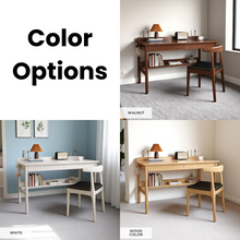 Load image into Gallery viewer, Nordic Solid Wood Study and Office Table - Mr Nanyang