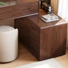 Load image into Gallery viewer, Wooden Vanity Table Set with LED Mirror - Multi-Functional - Mr Nanyang