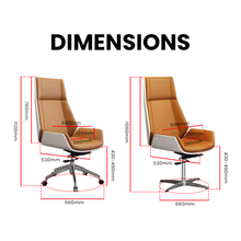 Load image into Gallery viewer, Elegance Pro Ergonomic Office Chair - Mr Nanyang