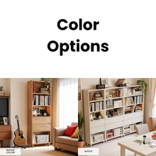 Load image into Gallery viewer, Modular Solid Wood Bookcase &amp; Bookshelf Collection
