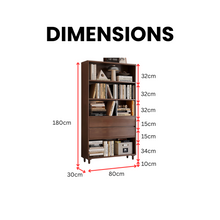 Load image into Gallery viewer, Modular Solid Wood Bookcase &amp; Bookshelf Collection
