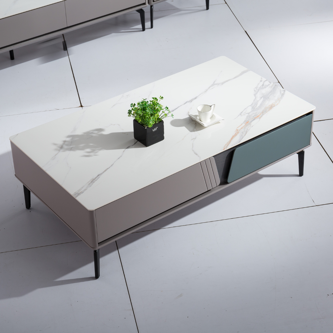 Zenith Sintered Stone Coffee Table - Mr Nanyang