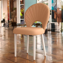 Load image into Gallery viewer, Shell-Back Elegance Dining Chair - Mr Nanyang