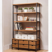 Image 34: Nordic Wood Shelving or Bookshelf - Mr Nanyang