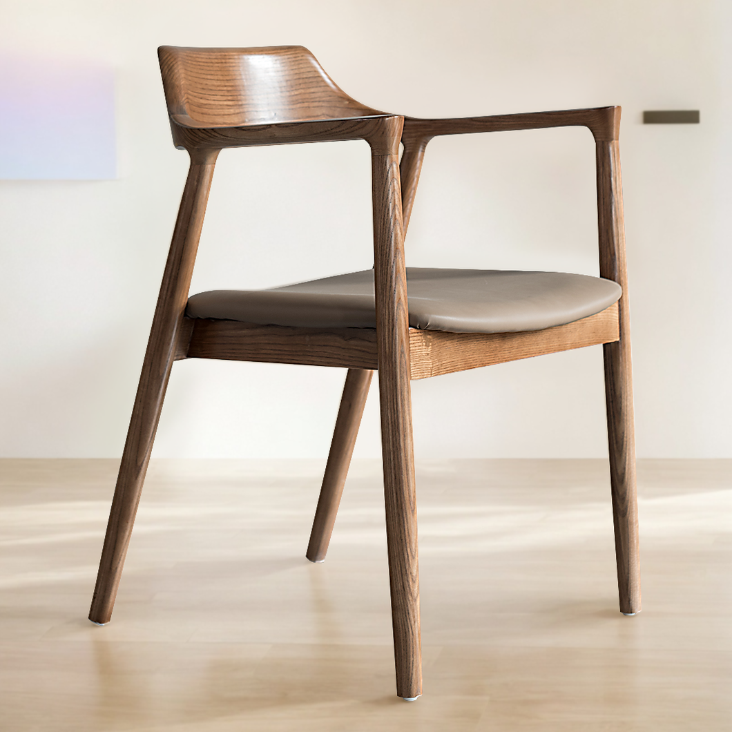 Lux Grain Wooden Chair - Mr Nanyang