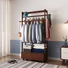 Load image into Gallery viewer, Clothes Rack with Storage Drawers