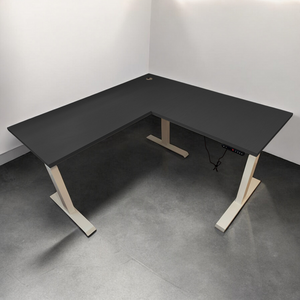 ErgoFlex Adjustable L-Shape Office Desk - Mr Nanyang