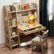 Image 32: Student Study Table Desk with Shelf - Mr Nanyang