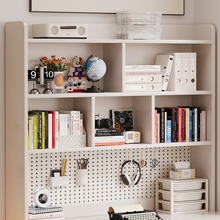 Load image into Gallery viewer, Modern Solid Wood Study Table with 3-Drawer and Bookshelf