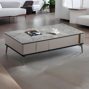 Refined Sintered Stone Coffee Table - Mr Nanyang