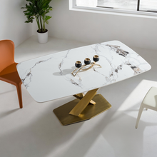 Load image into Gallery viewer, Golden Horizon Sintered Stone Table - Mr Nanyang