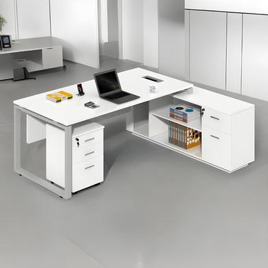 WorkEdge Office L-shape Desk - Mr Nanyang