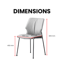 Load image into Gallery viewer, Contemporary Crest Dining Lounge Chair - Mr Nanyang