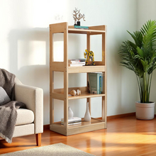 Load image into Gallery viewer, Solid Wood Modular Adjustable Bookshelf Set - Mr Nanyang
