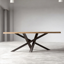 Load image into Gallery viewer, Spider Leg Solid Wood Dining Table - Mr Nanyang