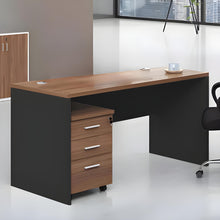 Load image into Gallery viewer, Home Office Study Table with Mobile Pedestal - Mr Nanyang
