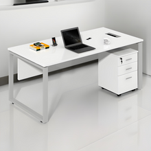 Load image into Gallery viewer, Compact Study Table with Drawer Pedestal - Mr Nanyang