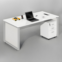 Load image into Gallery viewer, Durable Study Table with Drawer Pedestal - Mr Nanyang