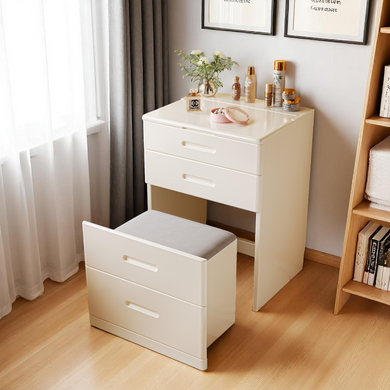 Eco-Friendly Solid Wood Vanity Table - Compact Dressing Table - Mr Nanyang