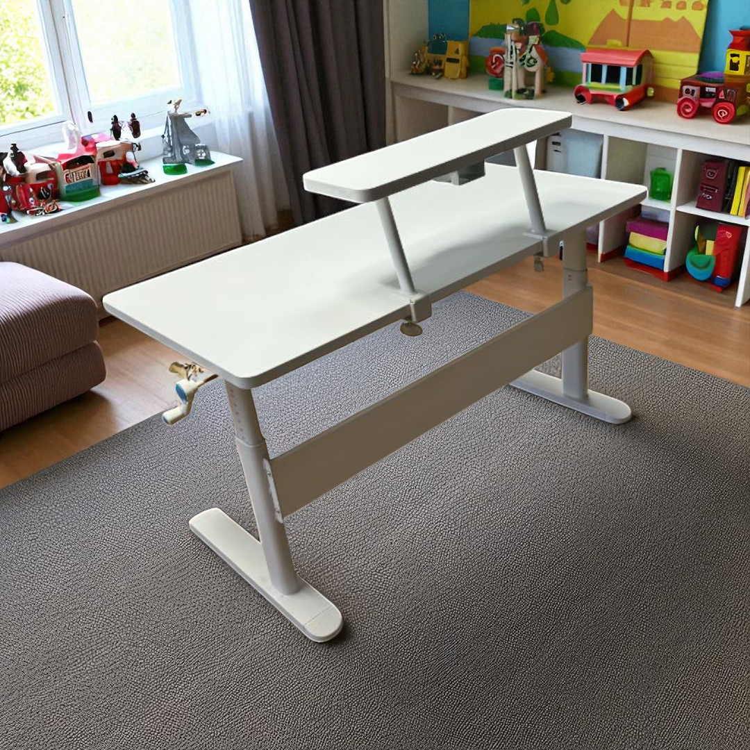Multi Level Adjustable Study Table Adjustable Study Table Set for Kids - Mr Nanyang