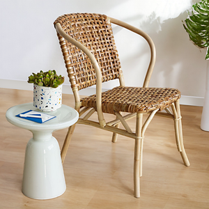 Lilas Rattan Dining Armchair - Mr Nanyang