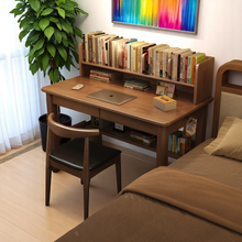 Load image into Gallery viewer, EcoStudy Master SolidWood Table with Drawers and Organizer - Mr Nanyang